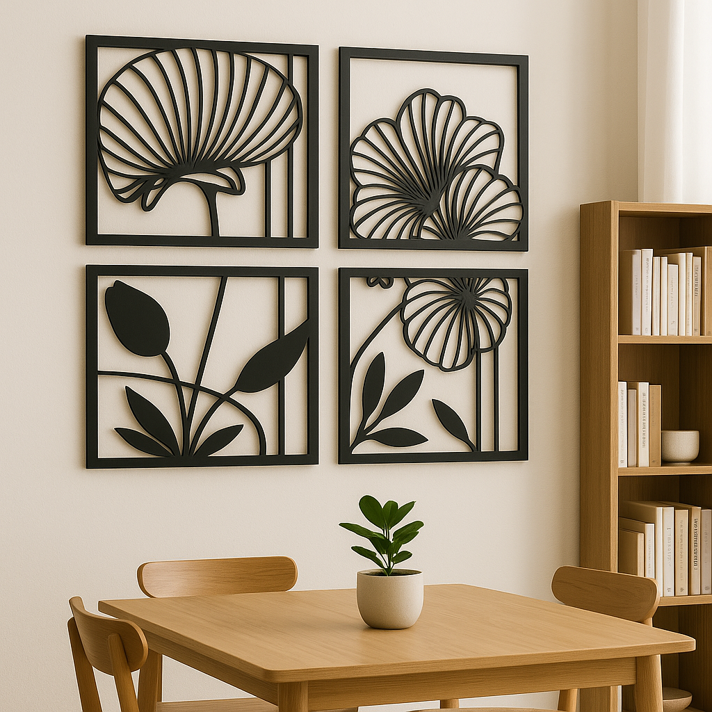 Geometría Natural | Set de Flores para Decorar