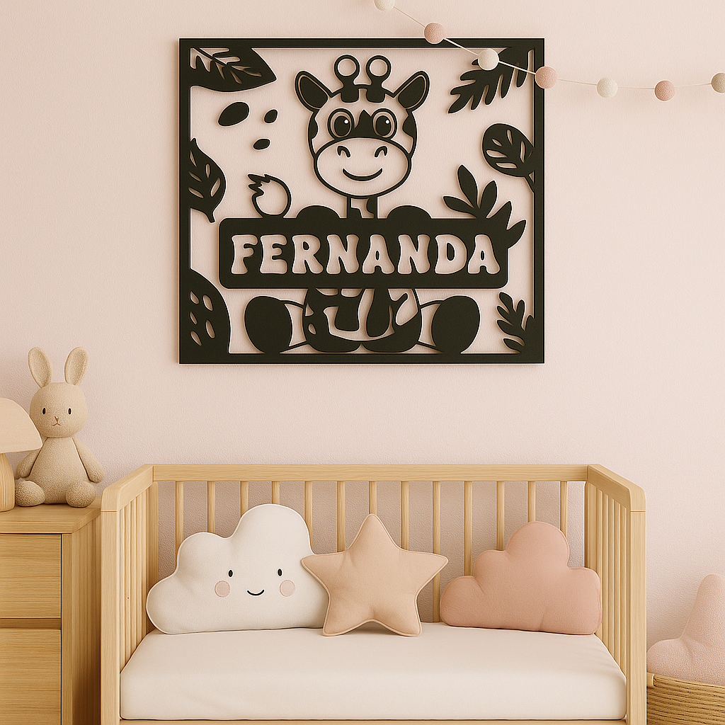 Mini Safari Personalizado | Arte para Niños