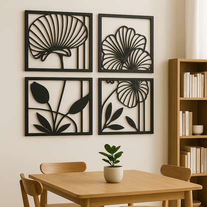 Geometría Natural | Set de Flores para Decorar