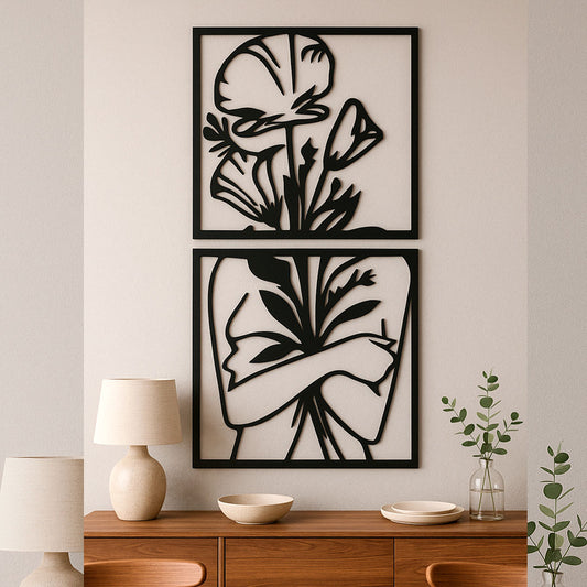 Raíces de Mujer | Set de Pared Femenino y Moderno