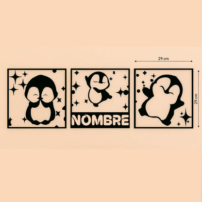 Arte Pingüi para Pared | Decora su mundo
