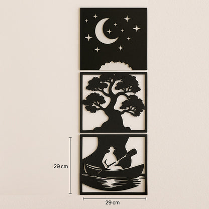 Tríptico Minimalista | Arte que Inspira y Acompaña